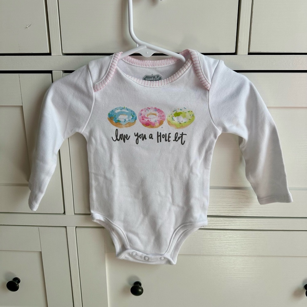 Mudpie - Adorable Donut Onesie - Brand new, never worn! - Picture 2 of 5